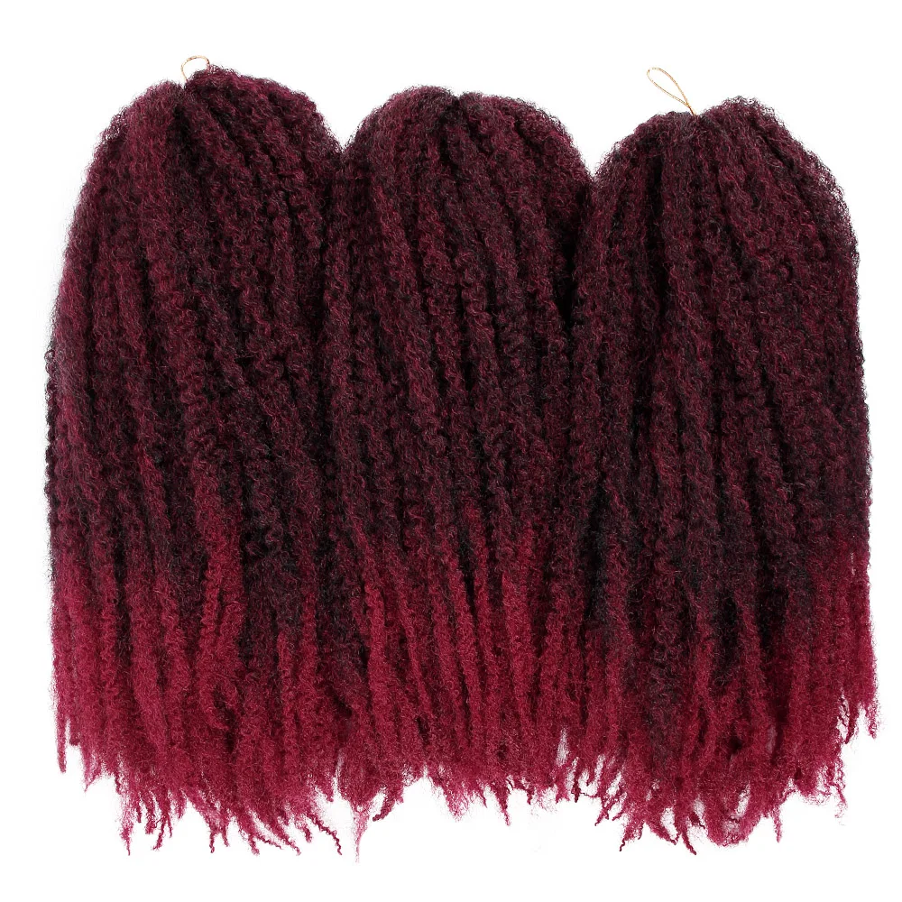 RAINHA MODERNA-Marley Crochet Trança Cabelo, sintético Afro,