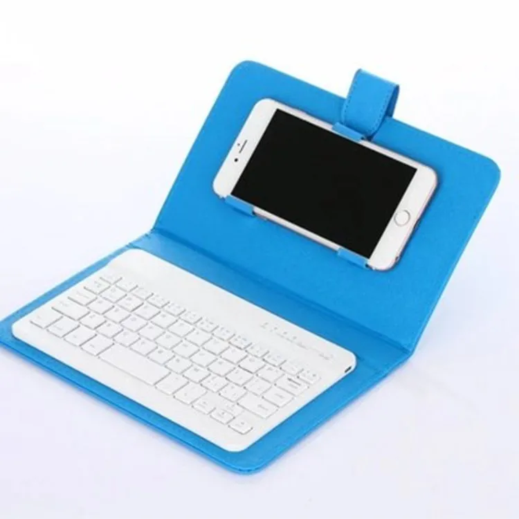 

New Mobile Bluetooth Keyboard Cover Wireless Keyboard Cover Three Systems Universal Two-in-One Universal Mobile Phone Cover