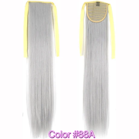 TOPREETY Synthetic Hair Fiber Heat Resistant Straight Ribbon Ponytail Hair Extension1006 88A