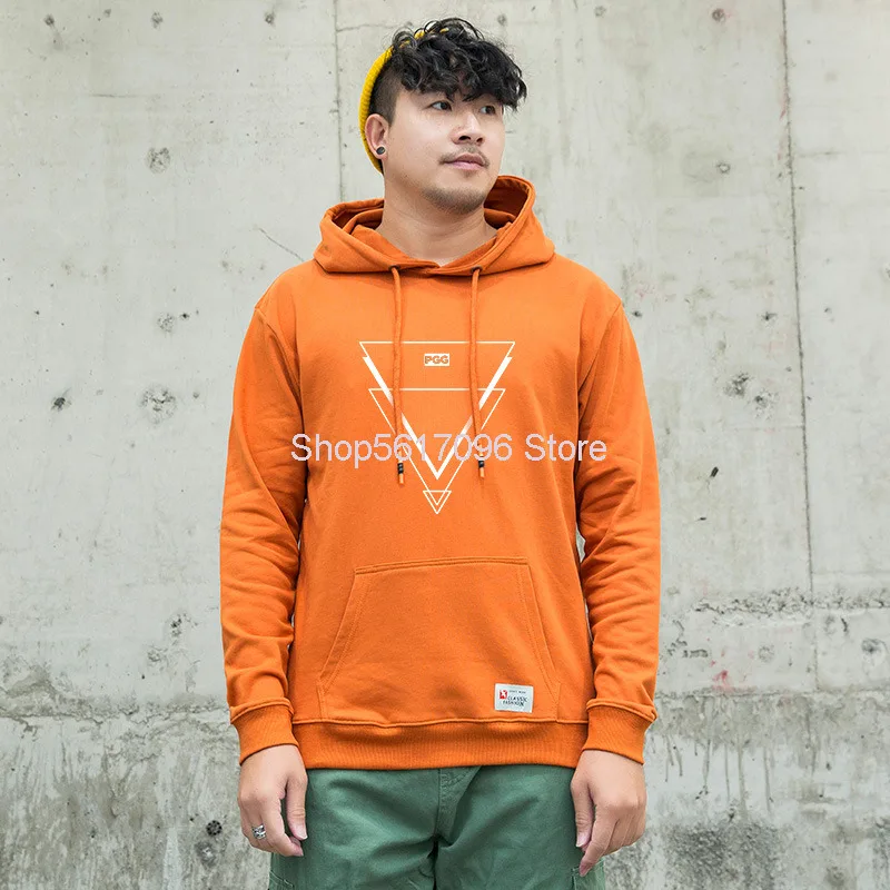 

Autumn Coat Men Big Size With Hat Sweater Male Loose Printing Leisure Plus Fat Plus DaWith Cap