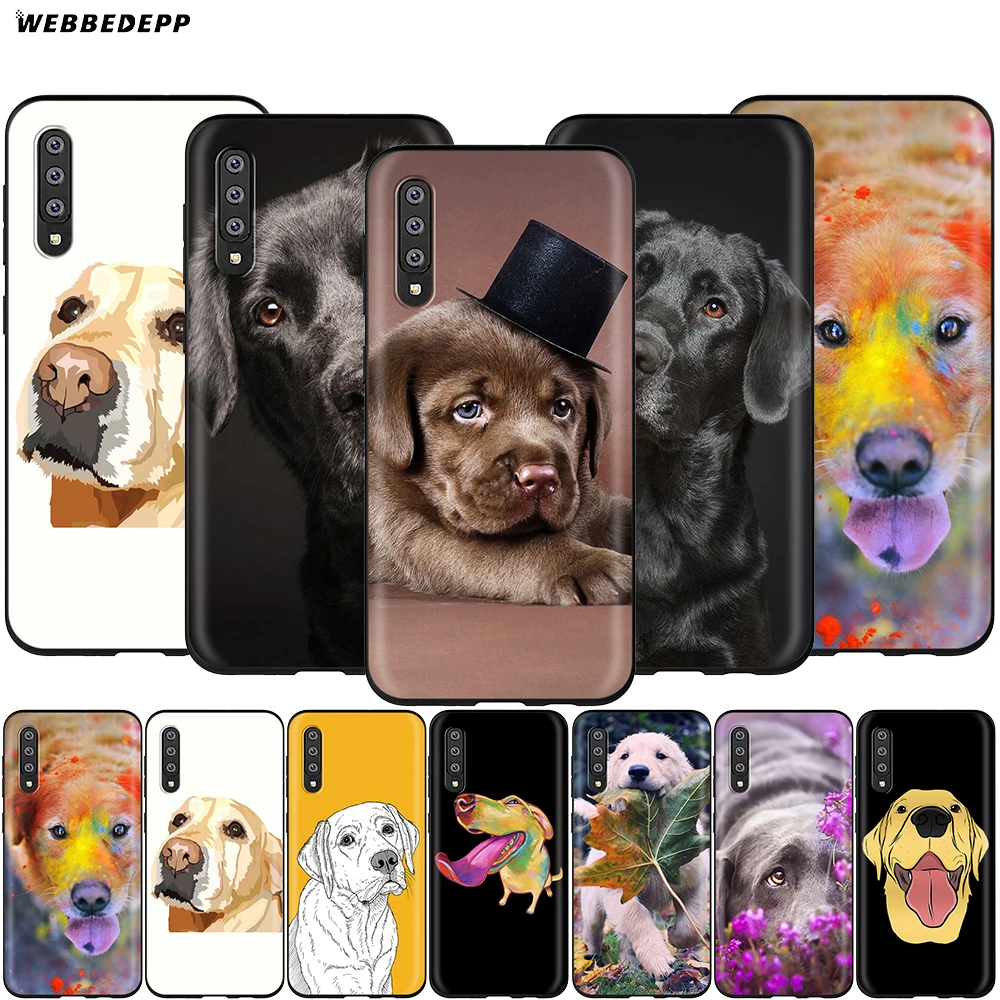 

Webbedepp Sad Labrador Dog Case for Samsung Galaxy A3 A5 A6 Plus A7 A8 A9 J6 M20 A10S A20S A30S A40S A50S