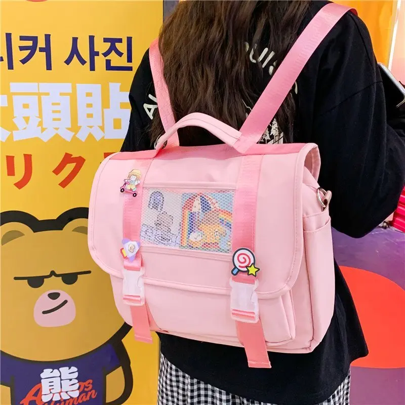 Cheap Ladies Backpack School-Bags Teenager Japanese Girls Women Kawaii Waterproof Fashion  bWwnMa9VOYw