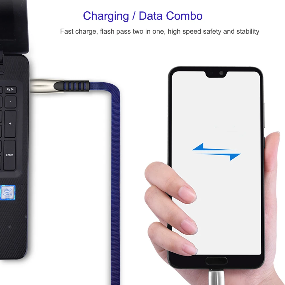 5А зарядный usb-кабель type C для huawei samsung Oneplus 6t 3A Кабель зарядного устройства