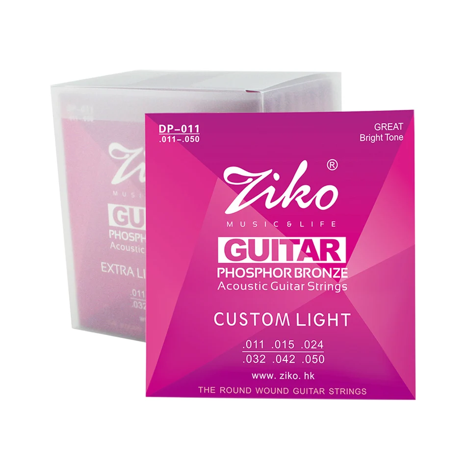 ZIKO-DP-Series-1-Set-of-Acoustic-Guitar-Strings-1st-6th-010-048-011-050-012(3)