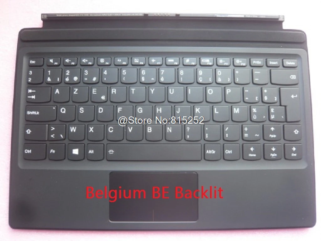 Клавиатура для Lenovo Ideapad Miix 510 12ISK 12IKB 12 планшет Folio английский США Бельгия BE Турция TR