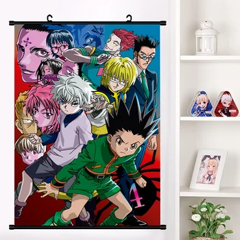 

Anime Hunter × Hunter GON·FREECSS Wall Scroll Mural Poster Wall Hanging Poster Otaku Collection Art Home Decor Gift dropshipping