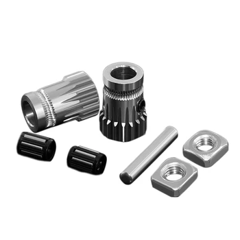 

Dual Drive Gear Extruder Kit Cloned Btech Upgrade for Extruder for Prusa I3 3D Printer