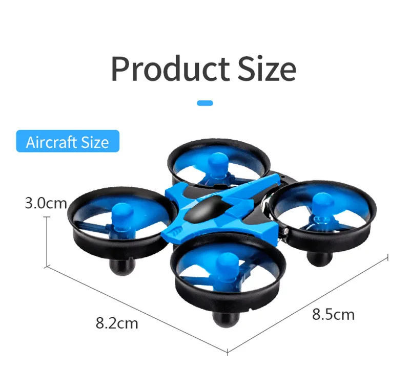 Беспилотный мини-Дрон на дистанционном управлении 2,4G 4CH 6-Axis Gyro Скорость 3D флип автономный режим RTF RC дроны игрушка для детей Квадрокоптер с дистанционным управлением подарок на день рождения