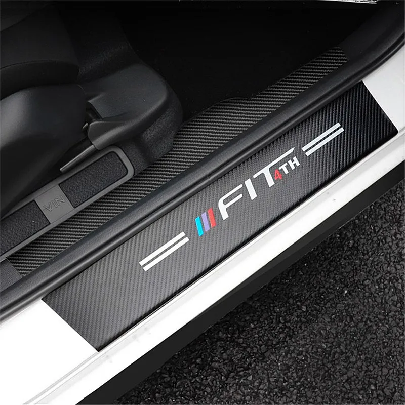 

Threshold leather door sill pedals interior trim door edge strips light-proof modification exterior