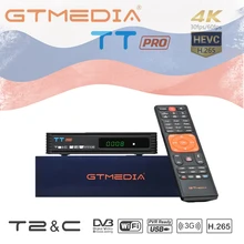 Hd DVB-C Dvb-t2 sintonizador tt pro receptor digital wi-fi caixa de tv sintonizador dvb t2 dvbt2 dvb youtube tv receptor russo conjunto caixa superior