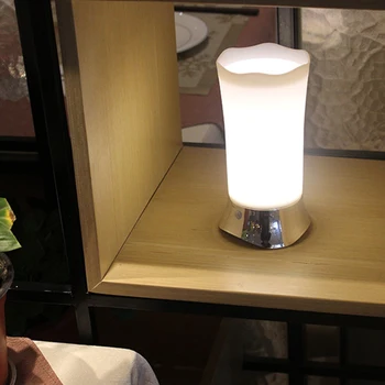 

2pcs Table Lamp Decorative Bedside Baby Room Bedroom Eye Protection Motion Sensor Night Light Cordless Led
