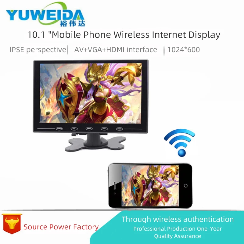 7 Inch 12V-33V Wide Voltage Car LCD Monitor Crane Rear View Two-Way Video Surveillance | Электроника