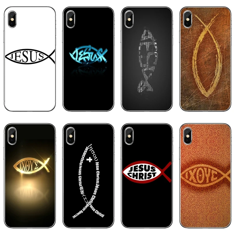 

Jesus Christian of cross fish For Huawei Mate 20 10 9 P30 P20 P10 P9 pro Lite P Smart plus 2019 Accessories phone case