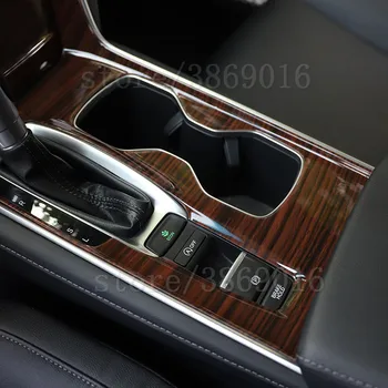 

Car styling Inner Center Console Gear Shift Box Panel Cover Gear Shift Knob Trim For 10th Honda Accord 2017 2018 Accessories