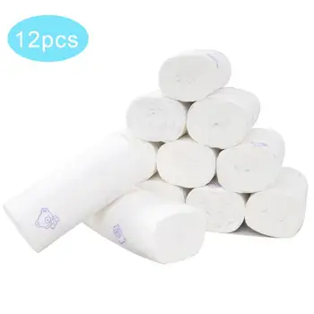 

12pcs Roll Paper Tissue Thickened Household Paper Kitchen Bathroom Table Toliet Paper High Quality Three Layers