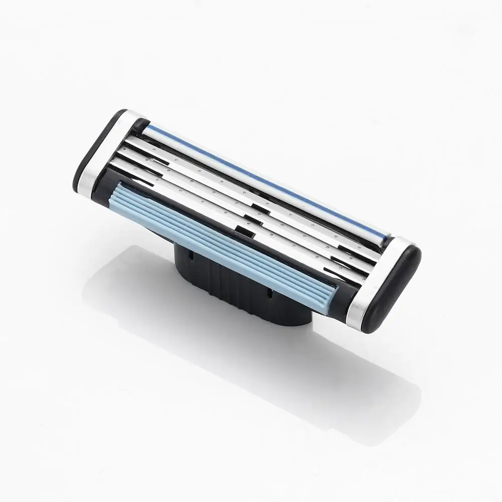 1 держатель 16 шт. лезвия 3 слоя Для мужчин бритва для бритья лица ...
