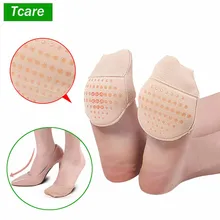 Дышащие женские носки Tcare 1 пара, нескользящая подошва, подкладка для передней части стопы, носки, накладки Дышащие женские носки Tcare 1 пара, нескользящая подошва, подкладка для передней части стопы, носки, накладки