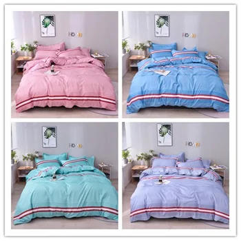 

Printed Bedding Set Luxury full size comforter sets Quality Duvet Cover Set Cotton King Size Bedding Sets Home Textile Bedding