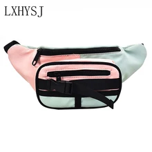 Поясная Сумка Женская поясная сумка Холщовая Сумка для отдыха сумка-мессенджер с бананом новая сумка на молнии в стиле хип-хоп сумка на плечо