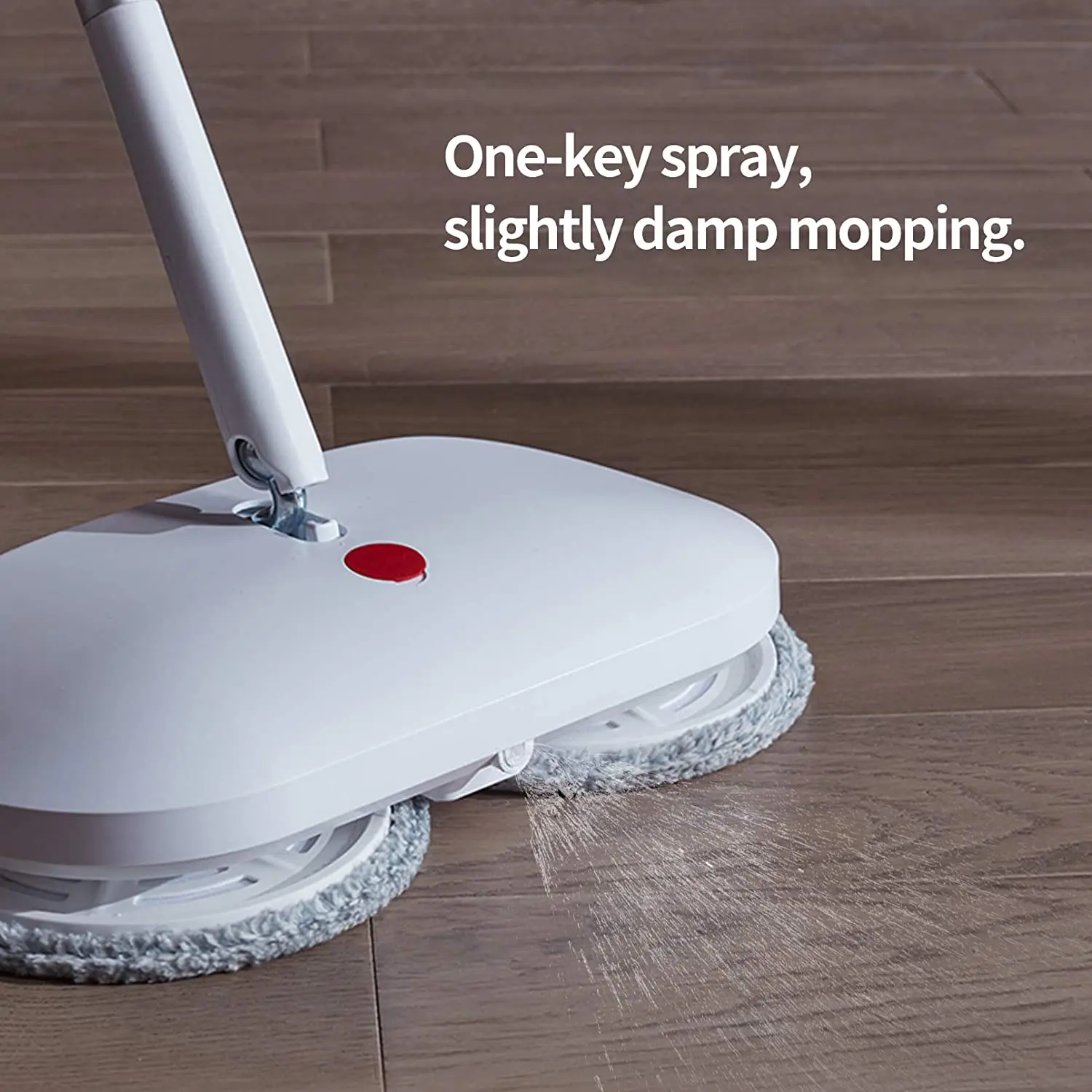 Eyliden Wireless Electric Mop with Automatic Cleaning Plate Hardwood Floor  Cleaner Tile Floor Scrubber with 200ML Water Tank - AliExpress