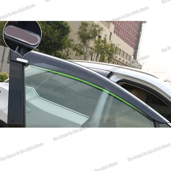 

Lsrtw2017 for Lexus Rx RX200t 450h RX300 Car Window Rain Shield Black Transparent for Lexus Accessories