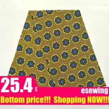 Гарантированный настоящий голландский воск высокого качества Африканский Воск набивная ткань Анкара швейная ткань