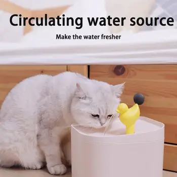 

Pet Dog Drinking Bowl Cat Water Fountain Automatic Drinking Fountain USB Water Dispenser Super Quiet Pet Auto Drinker Supplies
