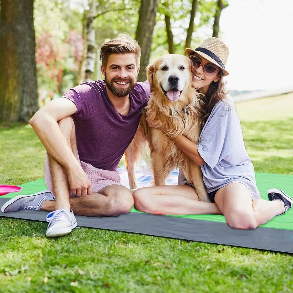 

2020 Camping Mat Waterproof Beach Blanket Outdoor Portable Picnic Ground Mat Mattress Outdoor Camping Picnic Mat Blanket 1.4*2m