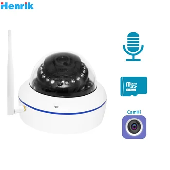 HD1080P 와이파이 IP 카메라 야외 무선 감시 홈 보안 카메라, Onvif CCTV 와이파이 카메라 TF 카드 슬롯 앱 CamHi