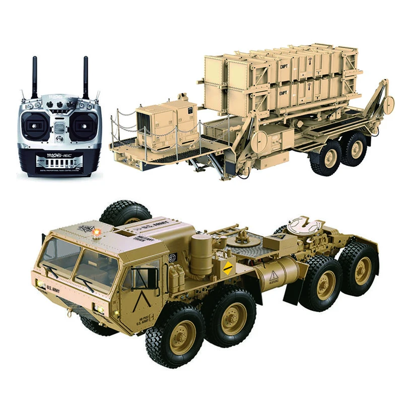 P802 Military Rc Truck Car Diy Model 