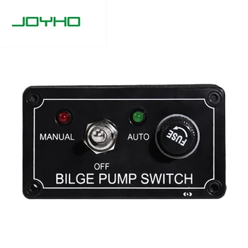 

DC 12V/5A Black Six Toggle Buttons and Six Switch Panel Indicator With Protection for Car Yacht