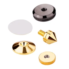 4 шт./компл. Динамик Спайк стенд средства ухода за кожей стоп конический база колодки беспроводной инфракрасный датчик, который крепится в проигрыватель сабвуфер компакт-дисков аудио усилитель с двойным клейкая поверхность с двух сторон, лидер продаж