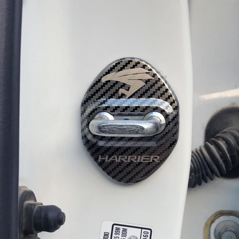 Автомобильный Стайлинг авто отделка дверного замка Крышка для Toyota Harrier lexus C-HR CHR Alphard 86 Vellfire accossories автостайлинг