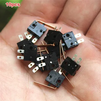

10PCS on-Off Tact Switch Mini Micro Switch Microswitch Lever Arm Normally Open N/O Tiny Small Travel Limit Switch Switches Hot