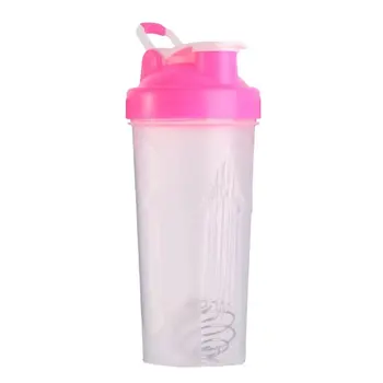 

600ML Protable Milkshake Protein Powder Shaker Water Bottle Sports Kettle Kitchen Shake Bottles Outdoor Fitness Bottle