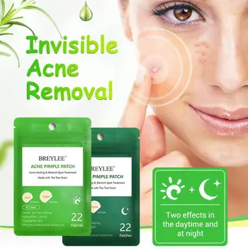

BREYLEE Acne Remover Sticker Patch 22 Slots Anti Acne Mee-eter Puistje Smet Behandeling Sticker Huidverzorging Masker Facial