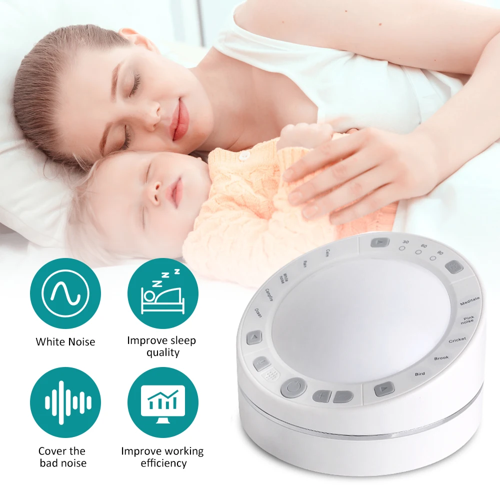 Белый шум, устройство для терапии сна, устройство для расслабления звука, устройство для сна, помощник для бессонницы, ФИЗИОТЕРАПЕВТИЧЕСКИЙ инструмент, качественный помощник для сна