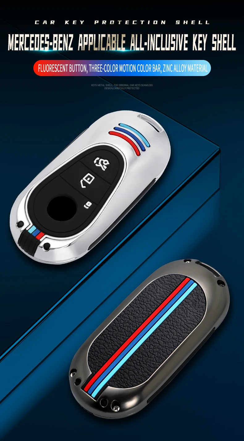 Custodia per Chiave/telecomando per Mercedes Benz W223 classe S300 S350 S450 S500 2020 2021 portachiavi 8 Custodia per Chiave/telecomando per Mercedes Benz W223 classe S300 S350 S450 S500 2020 2021 portachiavi - H434a09f98584441a80d428151923e2f3q