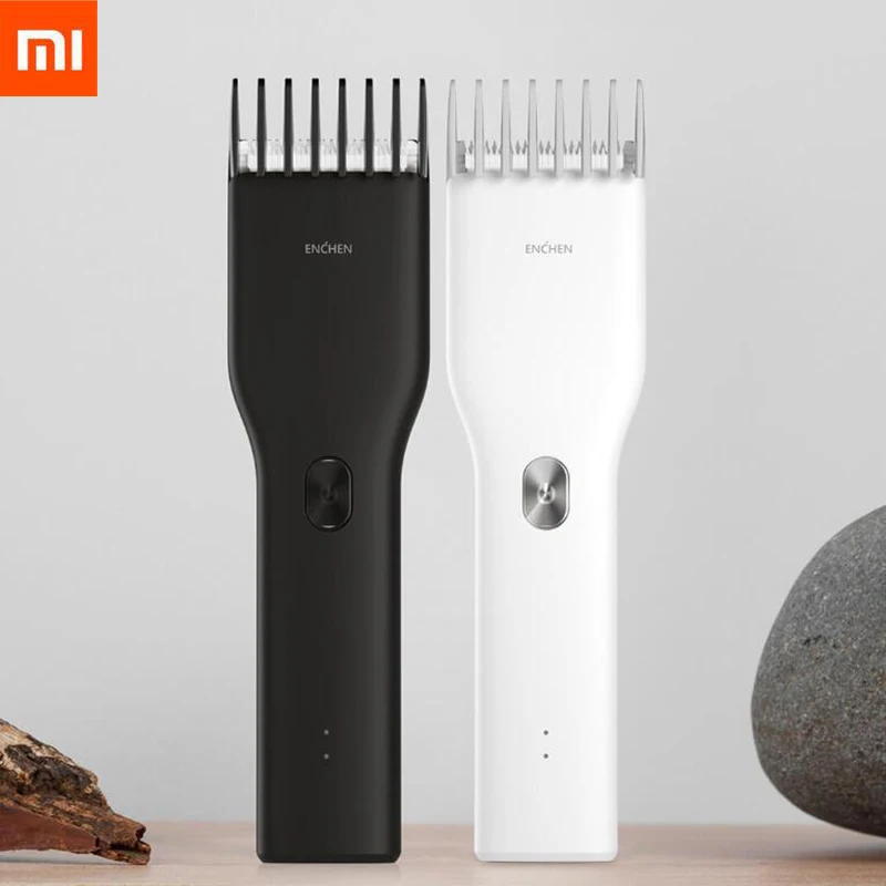 Xiaomi Enchen Boost USB электрическая машинка для стрижки волос двухскоростная керамическая машинка для стрижки волос быстрая зарядка триммер для волос для детей