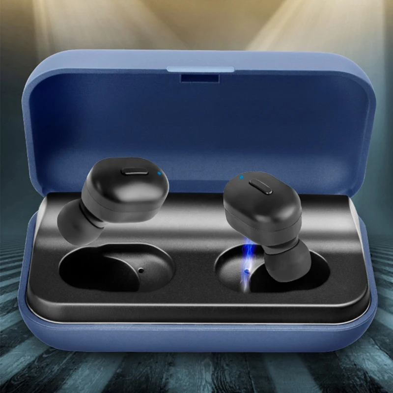 TWS Wireless Headset Bluetooth 5 0 Headphones 3D Stereo Noise Canceling Headset Earbuds for iPhone x Samsung
