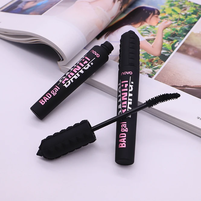 

NOVO makeup mascara volume waterproof long-lasting curling thick fiber eyelash mascara black lengthening makeup extension
