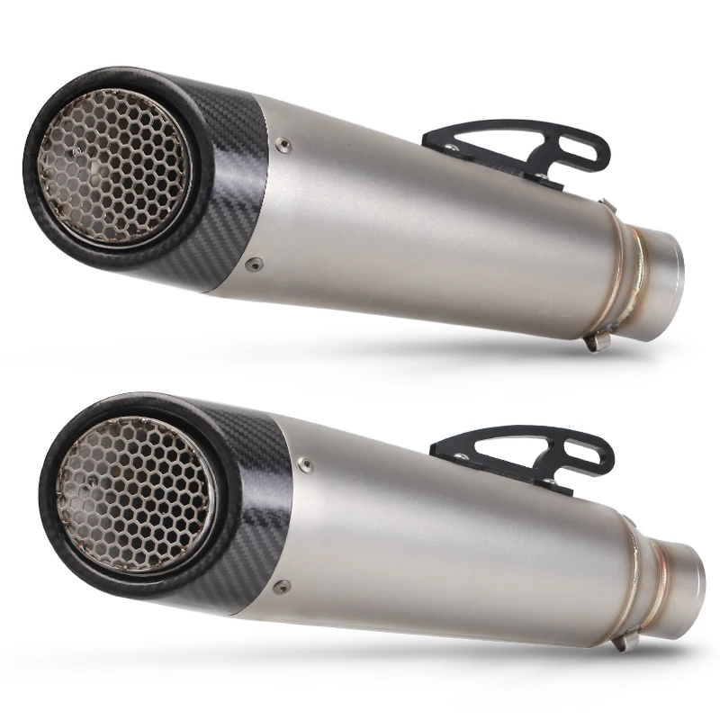 

Modified MT09 Ninja 400 K7K8K9 CBR1000 stainless steel SC explosion Street exhaust pipe