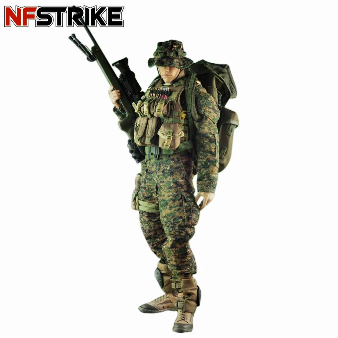 NFSTRIKE VeryHot солдатская модель костюм морской Снайпер Униформа оборудование для 1/6 12 дюймов солдатская модель(тело и голова в комплект не входят