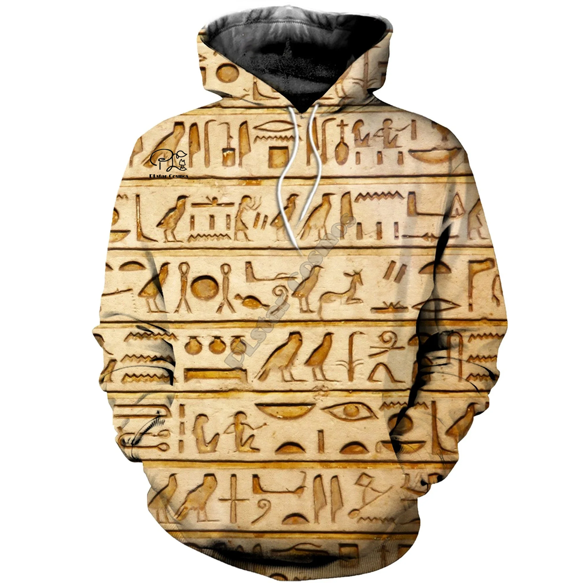 

PLstar Cosmos 2020 New Fashion 3D harajuku streetwear Ancient Egypt Pharaoh God Anubis hours zip/Hoodie/Sweatshirt/Jacket -b6