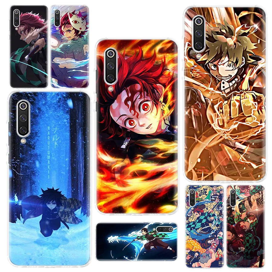 

Anime Demon Slayer Kimetsu no Yaiba Phone Case For Xiaomi Redmi Note 7 6 Pro 5 4 4X K20 7A Y3 S2 5A 6A 7A 9 Phone Cover Phone Sh