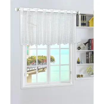 

Home Decoration Curtain Sun Proof Shade Screen Purdah Short Curtain Study Valance For Kitchen Balcony Home Office Decoration A35