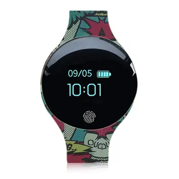 

Fashion Bluetooth Smart Bracelet Waterproof Sport Fitness Wristband With Pedometer Health Monitoring Touch Screen Watch