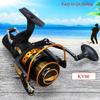 

KV Series Fishing reel Folding rocker Metal Equipment Front/Rear Brake