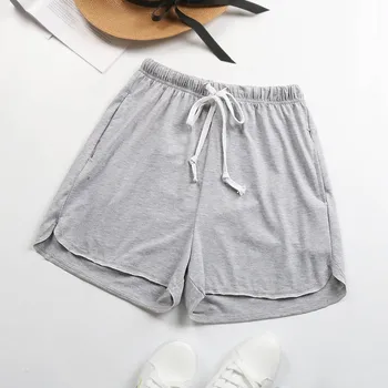 

Summer Casual Shorts Women's 2020 Plus Size High Waist Booty Shorts Female Loose Beach Sexy Short #35