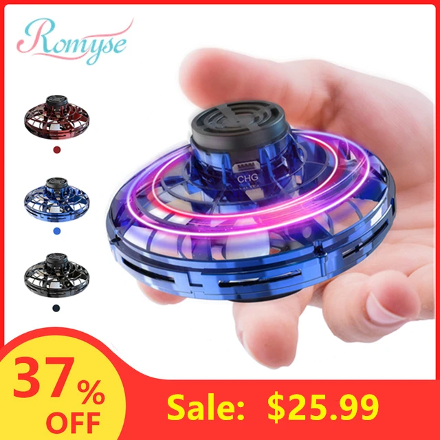 

Athletic Stress Relief Massage Finger Spinner Mini Protable Rotator Limitless Tricks Outdoor Flying Toys Gift For Child Adult